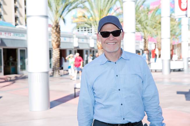 Larry Siegel, lead developer of the Grand Bazaar Shops, walks through the new retail project on the Strip, Wed., May 6, 2015.