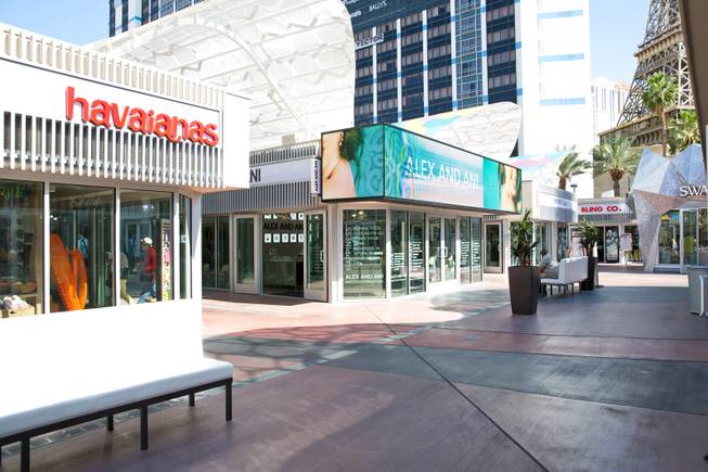 A look at the Grand Bazaar Shops, the newest retail project on the Las Vegas Strip, Wed., May 6, 2015.