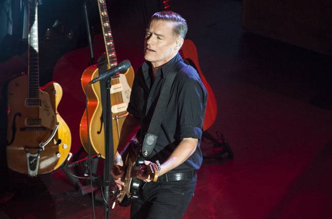 Bryan Adams performs during his current “30th Anniversary Reckless Tour.” 