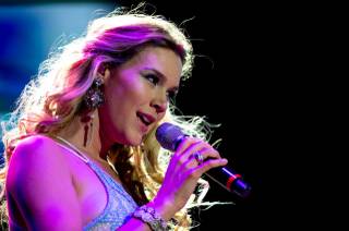 2015 Rock in Rio USA Day 4 featured Bruno Mars, John Legend, Empire of the Sun, Joss Stone, pictured here, and more Saturday, May 16, 2015, at MGM Resorts Festival Grounds.