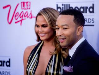 Host Chrissy Teigen and performer and presenter John Legend at the 2015 Billboard Music Awards on Sunday, May 17, 2015, at MGM Grand in Las Vegas.