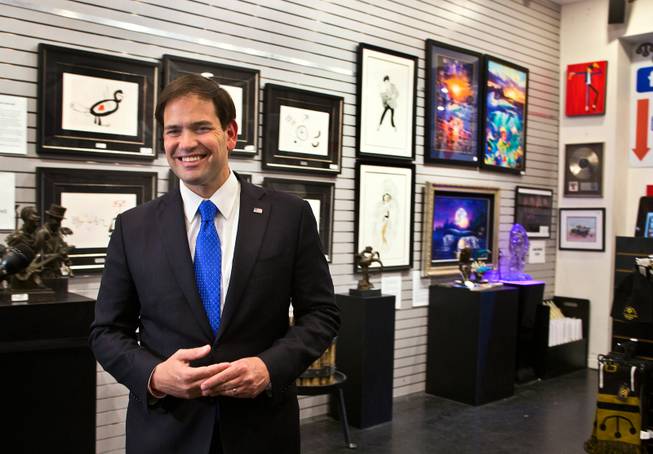GOP Presidential candidate Marco Rubio Visits
