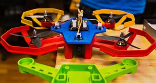 The Eedu educational drone by Skyworks Aerial Systems, the drone company founded by UNLV students, is being funded by a Kickstarter campaign to get drones into K-12 classrooms on Friday, June 12, 2015.