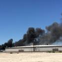 Fire at Recycling Center