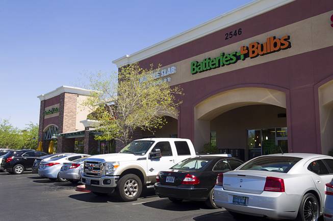 An exterior view of the Batteries Plus Bulbs store, 2546 E Craig Road, in North Las Vegas Monday, June 22, 2015.