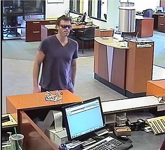 This man is sought after robbing a bank at 10565 S. Eastern Ave. in Henderson, Tuesday, June 23, 2015.