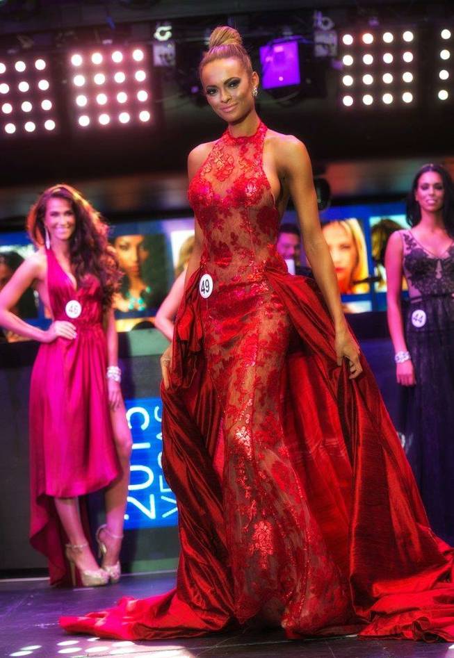 The 2015 International Model Search finals won by Savannah Lynx at Hakkasan on Saturday, June 27, 2015, in MGM Grand. 2012 Miss Nevada USA and Model Search contestant Jade Kelsall is pictured here.