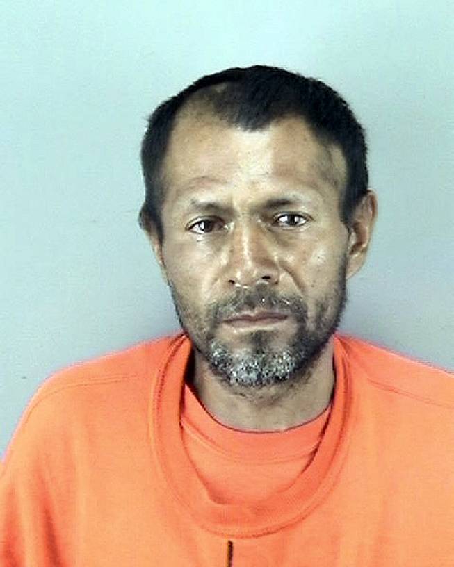 This undated photo provided by the San Francisco Police Department shows Francisco Sanchez.