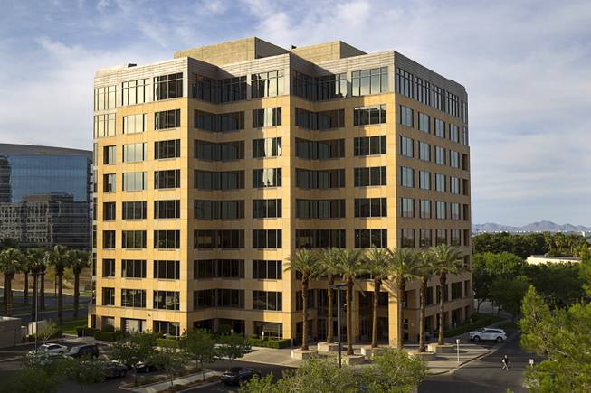 The law firm Gordon Silver once occupied three floors totaling about 54,000 square feet at this office building at 3690 Howard Hughes Parkway. The firm has moved to a 2,883-square-foot furnished suite at 500 N. Rainbow Blvd.