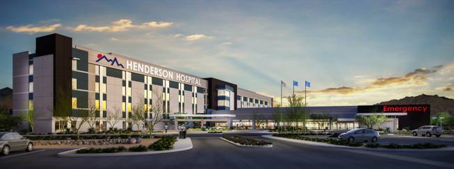 Henderson Hospital rendering