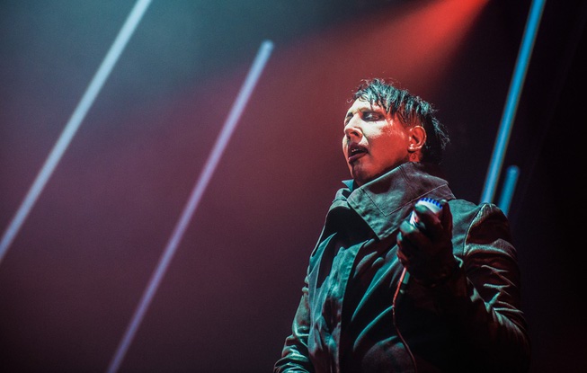 Marilyn Manson at the Joint on Friday, July 10, 2015, ...
