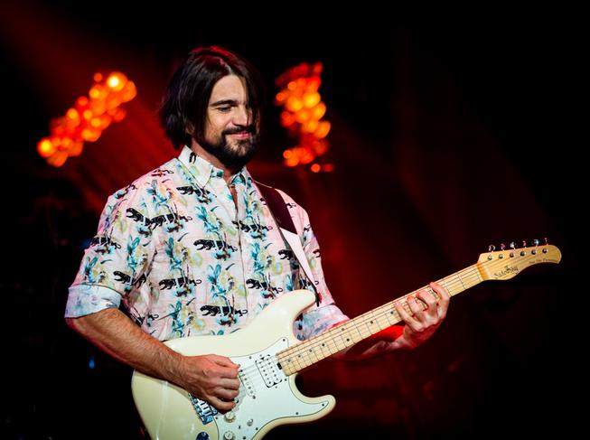 Juanes performs at the Joint on Thursday, July 30, 2015, ...