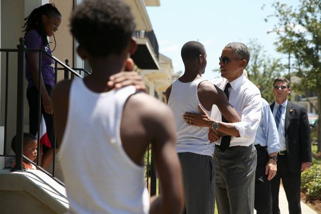 Obama visits New Orleans on Katrina anniversary 082715