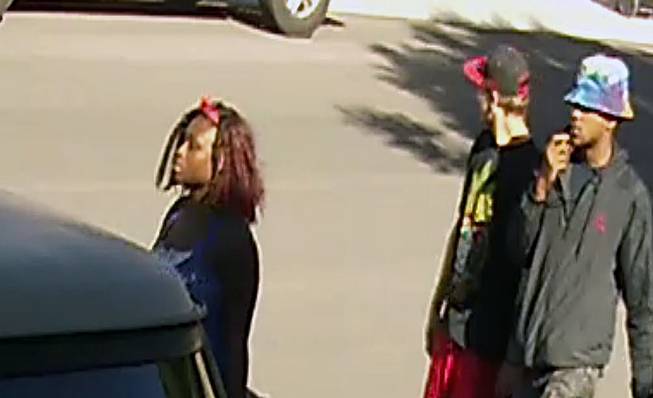 These three people are persons of interest involving a fatal shooting near West Alexander Road and North El Capitan Way.