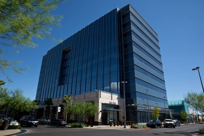 A look at One Summerlin office tower, 1980 Festival Plaza Drive, on Monday, Sept. 7, 2015, at Downtown Summerlin.
