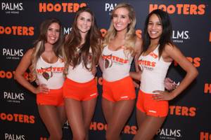 Hooters Grand Opening at Palms