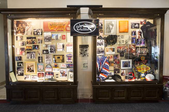 A look at some items from Wayne Newton's collection in Las Vegas, Nev. on September 8. 2015.