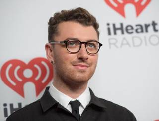 Sam Smith arrives at the 2015 iHeartRadio Music Festival red carpet Friday, Sept. 18, 2015, at MGM Grand Garden Arena.