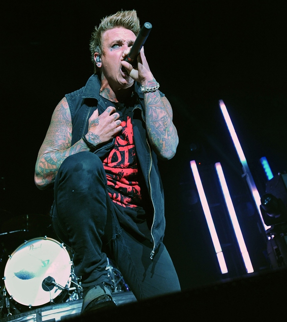 Papa Roach at the Joint on Saturday, Sept. 19, 2015, ...
