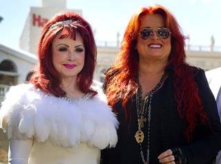 Naomi and Wynonna Judd — The Judds — arrive Tuesday, Oct. 6, 2015, at the Venetian. Reuniting for the first time in nearly five years, the mother-daughter duo will perform at the Venetian Theater from Oct. 7-24, 2015.