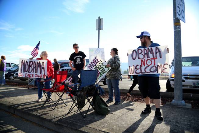 Obama Oregon Shooting Protests