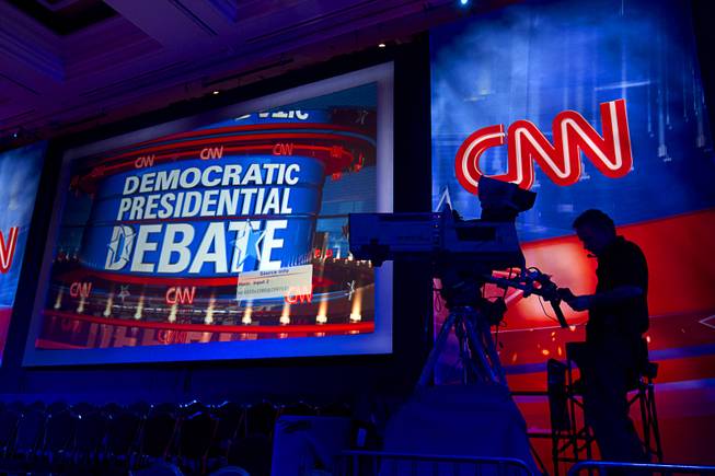 CNN Debate Stage at Wynn