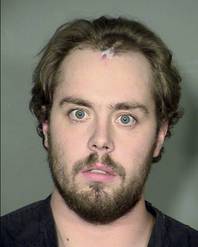 This undated Clark County Detention Center booking photo released by Metro Police shows Jonathan Carrington Donner. Criminal charges were upgraded Thursday, Oct. 29, 2015, to allege that in addition to driving drunk, Donner had cocaine residue and the painkiller hydrocodone in his system when he allegedly ran a red light and caused fiery fatal Labor Day weekend sightseeing bus crash.
