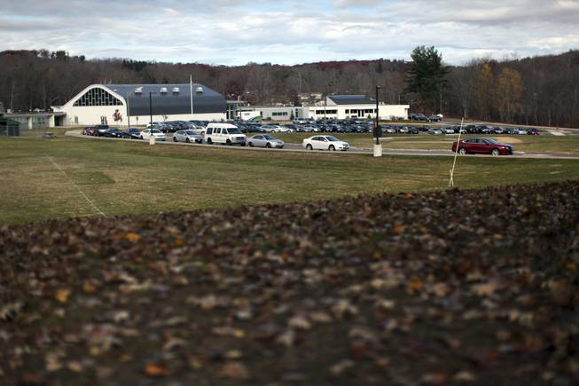 Litchfield High School in Litchfield, Conn., Nov. 5, 2015. Two sophomores at this high school not far from Sandy Hook Elementary were arrested this week and accused of dressing as the Columbine killers for Halloween and threatening to hurt other students. 