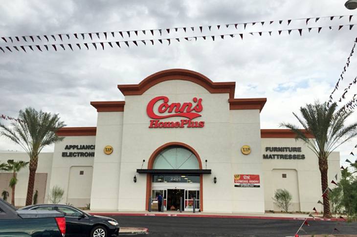 Conn's debuts 100th store at 2201 Civic Center Drive, North Las Vegas.