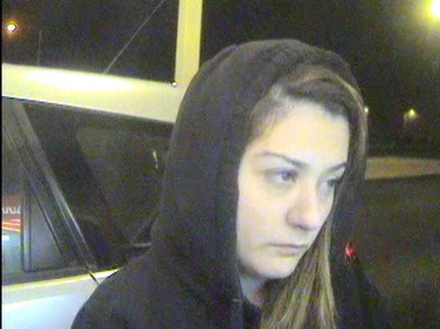 Henderson Police said this person was captured on video using credit/debit cards stolen in a robbery about 2:30 a.m. Nov. 7 near a park at Whitney Ranch and Galleria drives.