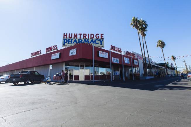 Dapper Companies recently purchased three properties in the historic Huntridge area of Downtown Las Vegas and has started redeveloping them. Shown is 1120 E. Charleston Blvd., the Huntridge Shopping Center, on November 19, 2015.
