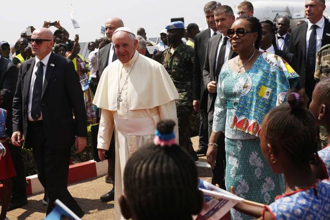 Pope Francis in Africa 112915