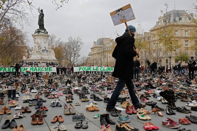 Paris climate rally