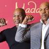 Former heavyweight boxing champion Mike Tyson, left, stands with the world’s first Mike Tyson wax figure during the figure’s unveiling Tuesday, Dec. 1, 2015, at Madame Tussauds Las Vegas. The figure is modeled after Tyson’s appearance as himself in “The Hangover.” The figure will be permanently displayed inside the attraction’s “The Hangover Experience” exhibit.