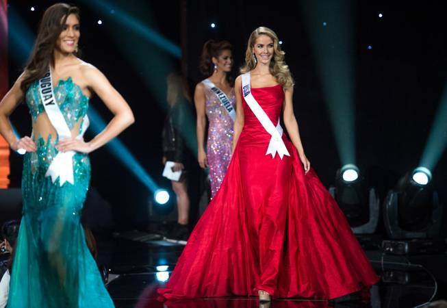 2015 Miss Universe Pageant preliminary competition Wednesday, Dec. 16, 2015, ...