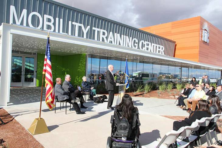 The Regional Transportation Commission of Southern Nevada held the grand opening of its Mobility Training Center Jan. 7.