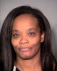 This undated booking photo released by Las Vegas Metropolitan Police Department shows Lavera Wilson.