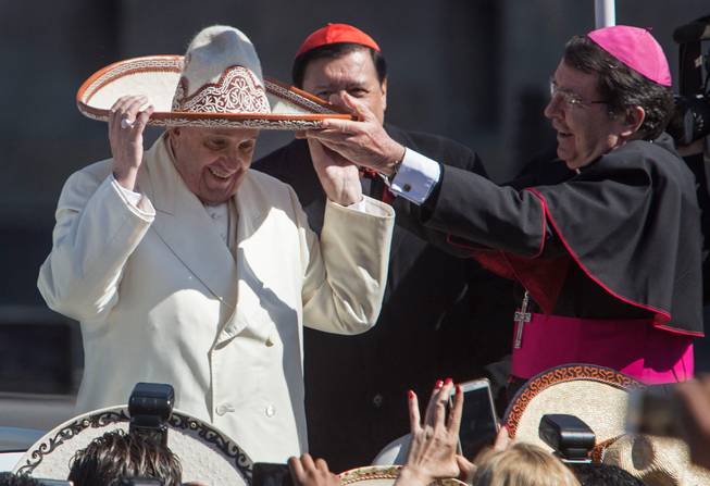 Pope Francis in Mexico City