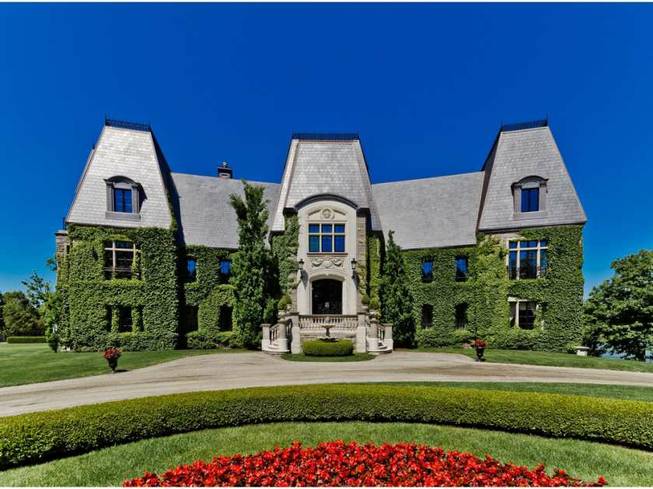 The mansion of Celine Dion near Montreal, Quebec, has been ...
