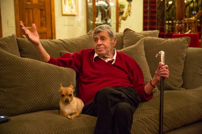 Jerry Lewis at Home