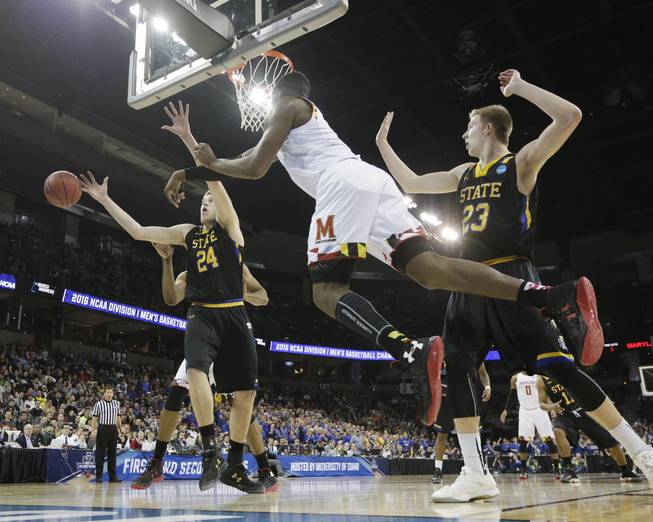 NCAA Basketball-Maryland-South Dakota State