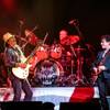 Carlos Santana, Michael Shrieve and Neal Schon back together onstage Monday, March 21, 2016, at House of Blues in Mandalay Bay.