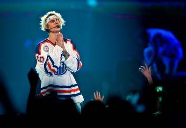 Bieber will take the stage at Encore Theater for one night only.