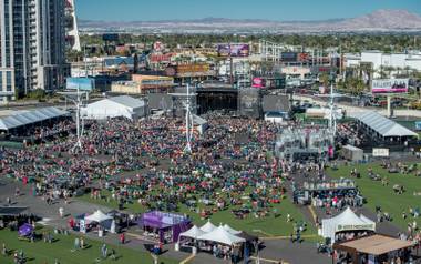 Day 2 of 2016 ACM Party for a Cause with Frankie Ballard, Dustin Lynch, Chris Young, Lee Brice and Dierks Bentley on Saturday, April 2, 2016, at Las Vegas Festival Grounds.