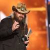 Chris Stapleton accepts the award for Male Vocalist of the Year during the 51st annual Academy of Country Music Awards on Sunday, April 3, 2016, at MGM Grand Garden Arena.