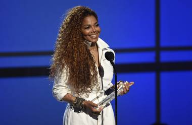 Janet Jackson at the BET Awards at Microsoft Theater in Los Angeles on June 28, 2015.