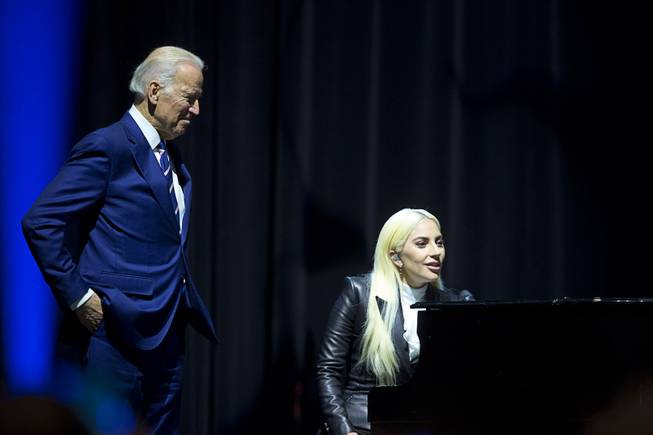 Vice President Biden and Lady Gaga at UNLV