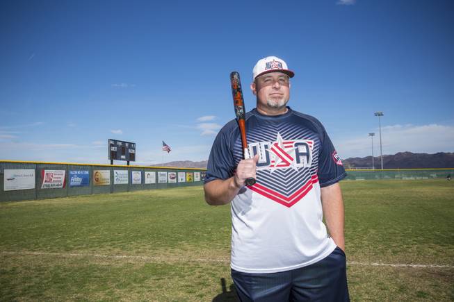 Denny Crine has won the "Long Haul Bombers" tour four times since 2008, regularly blasting slow-pitch softball home runs of 450 feet or more.
