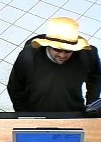 Metro Police identified this person as a suspect in the attempted robbery of a bank on West Cheyenne Avenue, near North Durango Drive, about 11:30 a.m. Thursday, April 28, 2016.