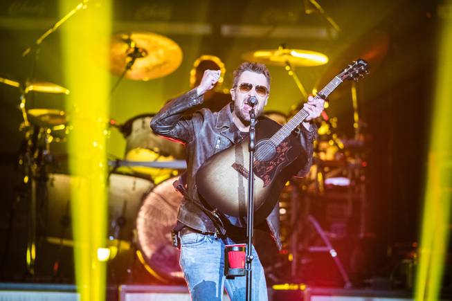 Eric Church performs at the Joint on Saturday, April 30, ...